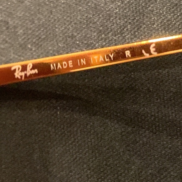 Ray Ban Gold Aviator Sunglasses - Picture 14 of 16